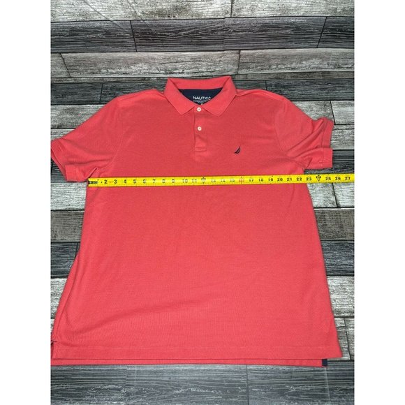 Nautica Mens Performance Deck Shirt Polo - Picture 3 of 5